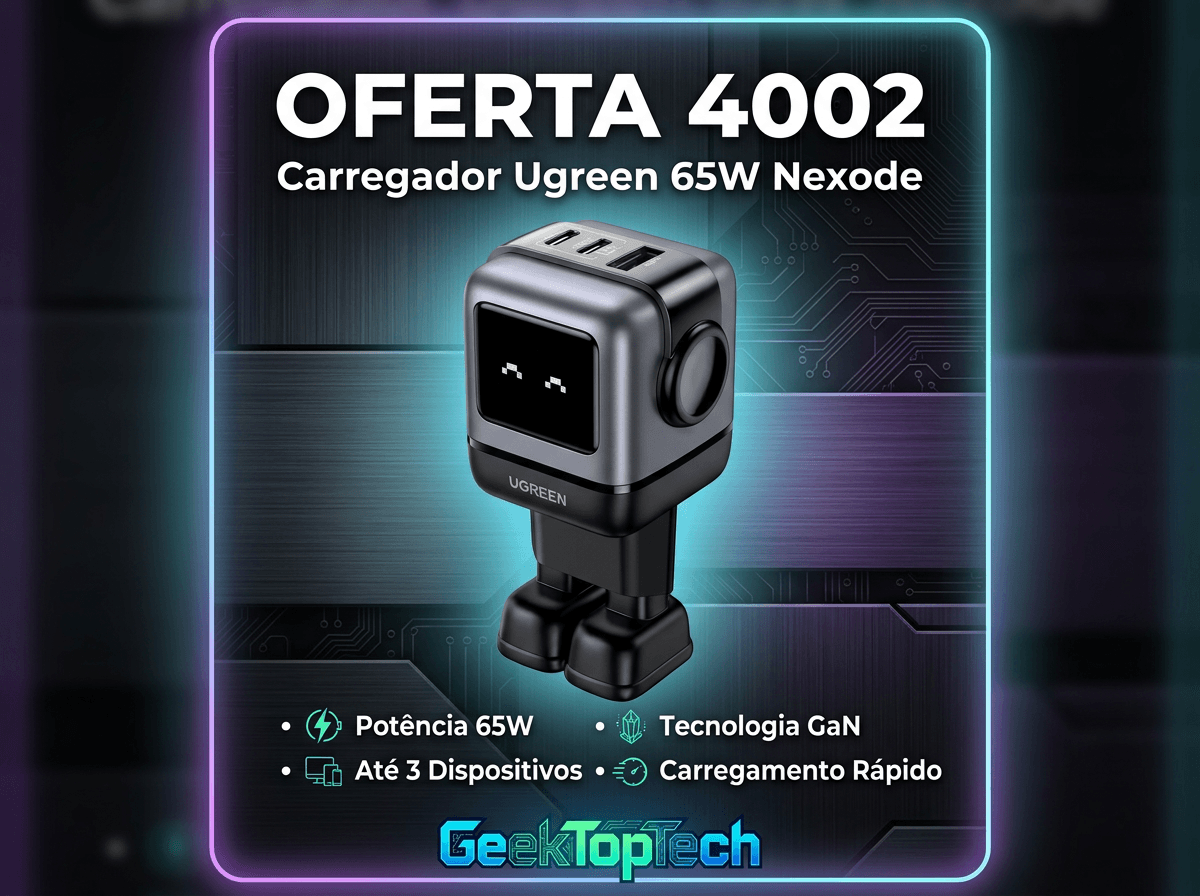 Carregador Ugreen 65W Nexode